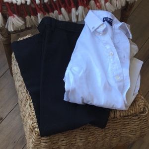 Chaps Dress Pants and Shirt